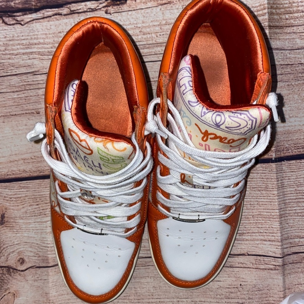 Coach Norra High Top Graffiti Sneakers - Picture 5 of 12